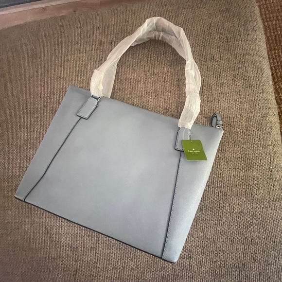 Kate Spade Blue Tote Bag Stylish and Spacious - Picture 5 of 9